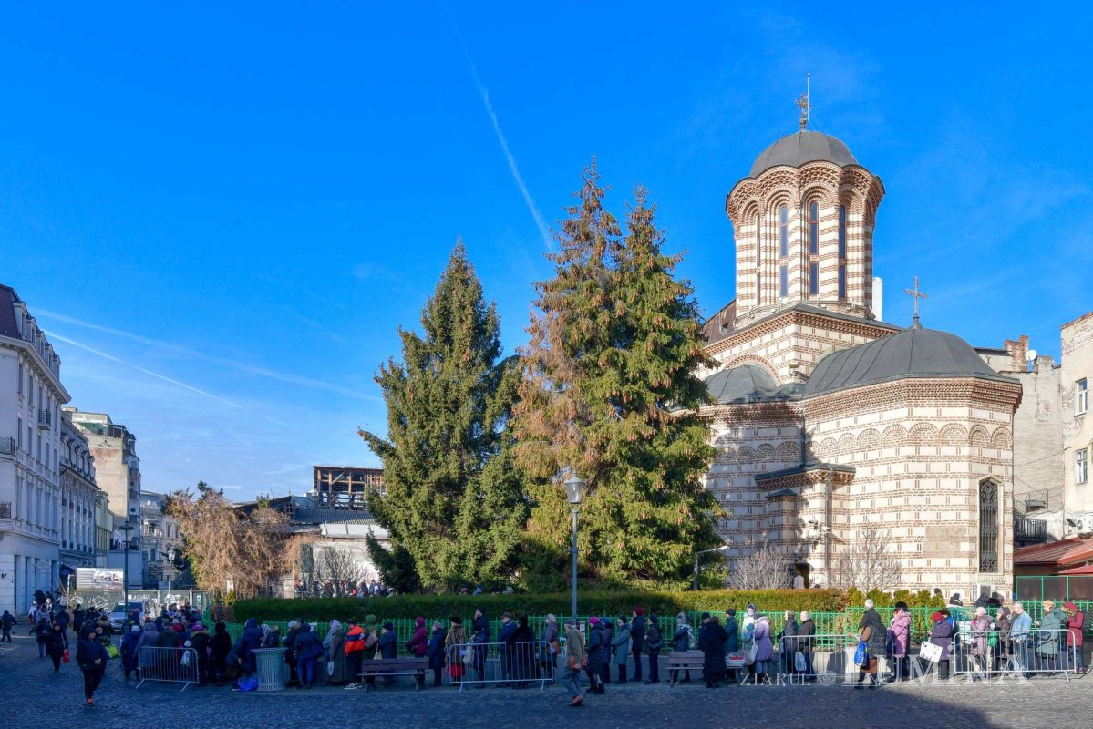 Cinstirea Sfântului Antonie cel Mare la biserica sa din centrul Capitalei 284240