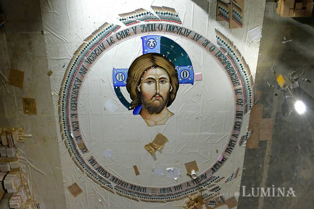 Șantierul Catedralei Naționale în ultima lună a sezonului rece 285811