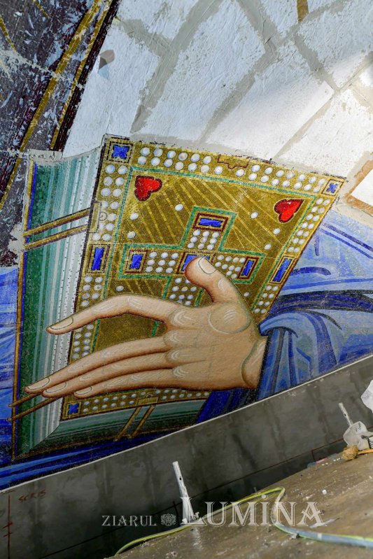 Șantierul Catedralei Naționale în ultima lună a sezonului rece 285827