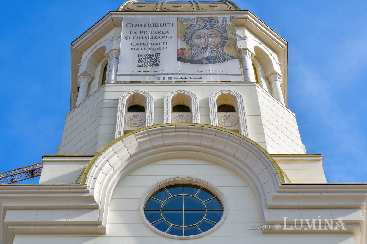 Șantierul Catedralei Naționale în ultima lună a sezonului rece 285835