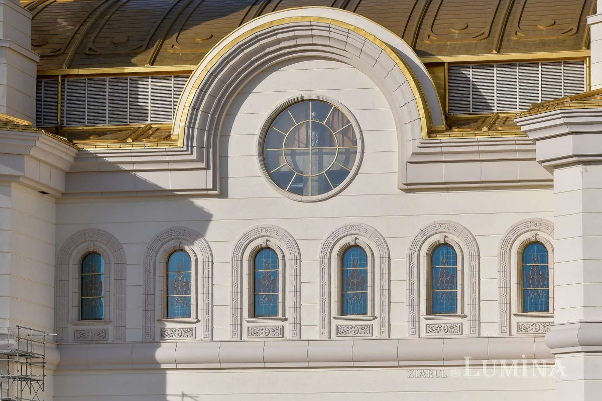 Șantierul Catedralei Naționale în ultima lună a sezonului rece 285850