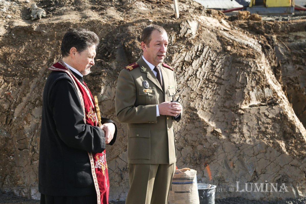 Binecuvântarea lucrărilor la noul pavilion al Spitalului Militar Sibiu 286085