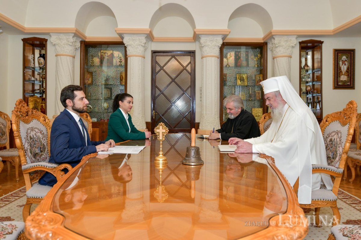 Patriarhul României l‑a primit pe noul ambasador al Republicii Armenia  286252