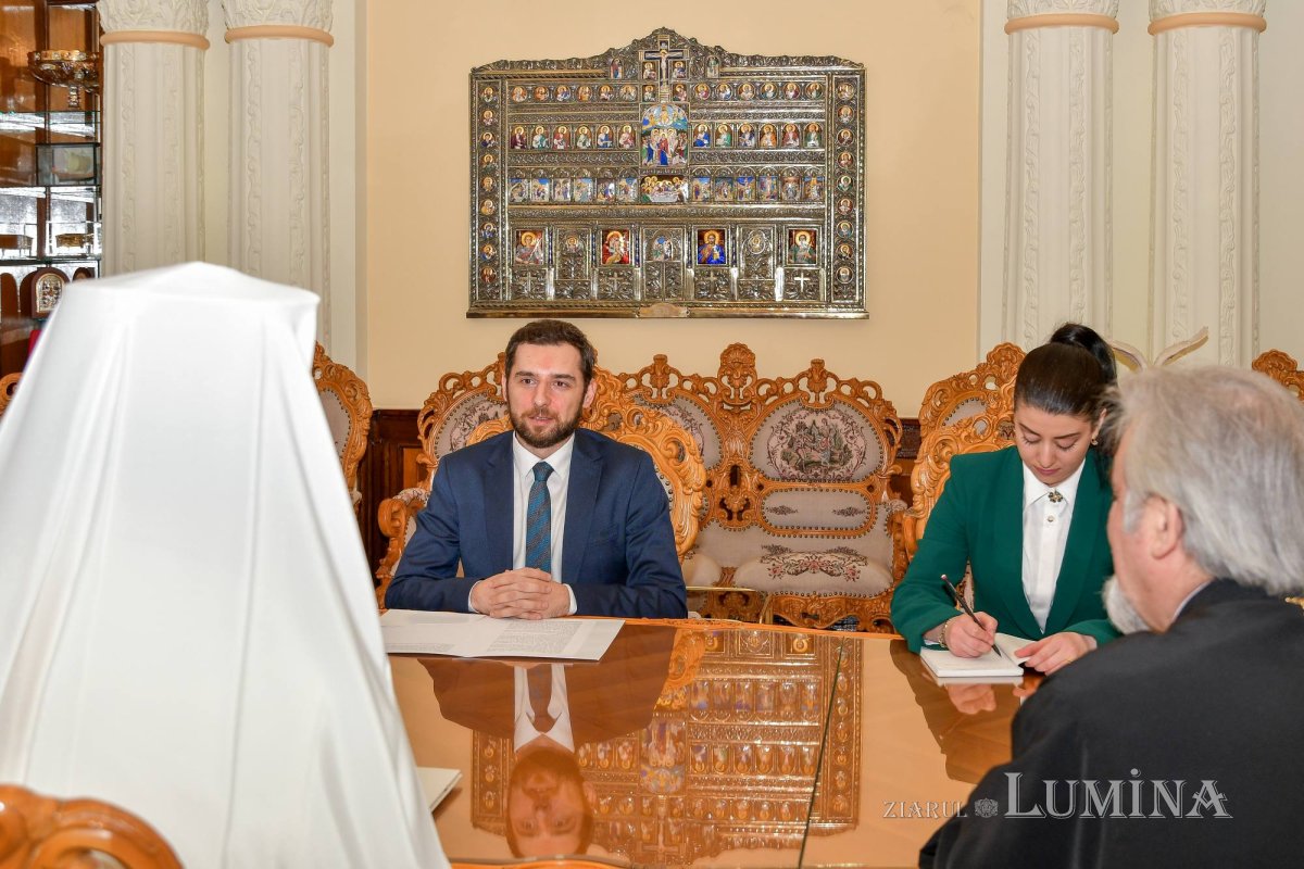 Patriarhul României l‑a primit pe noul ambasador al Republicii Armenia  286256