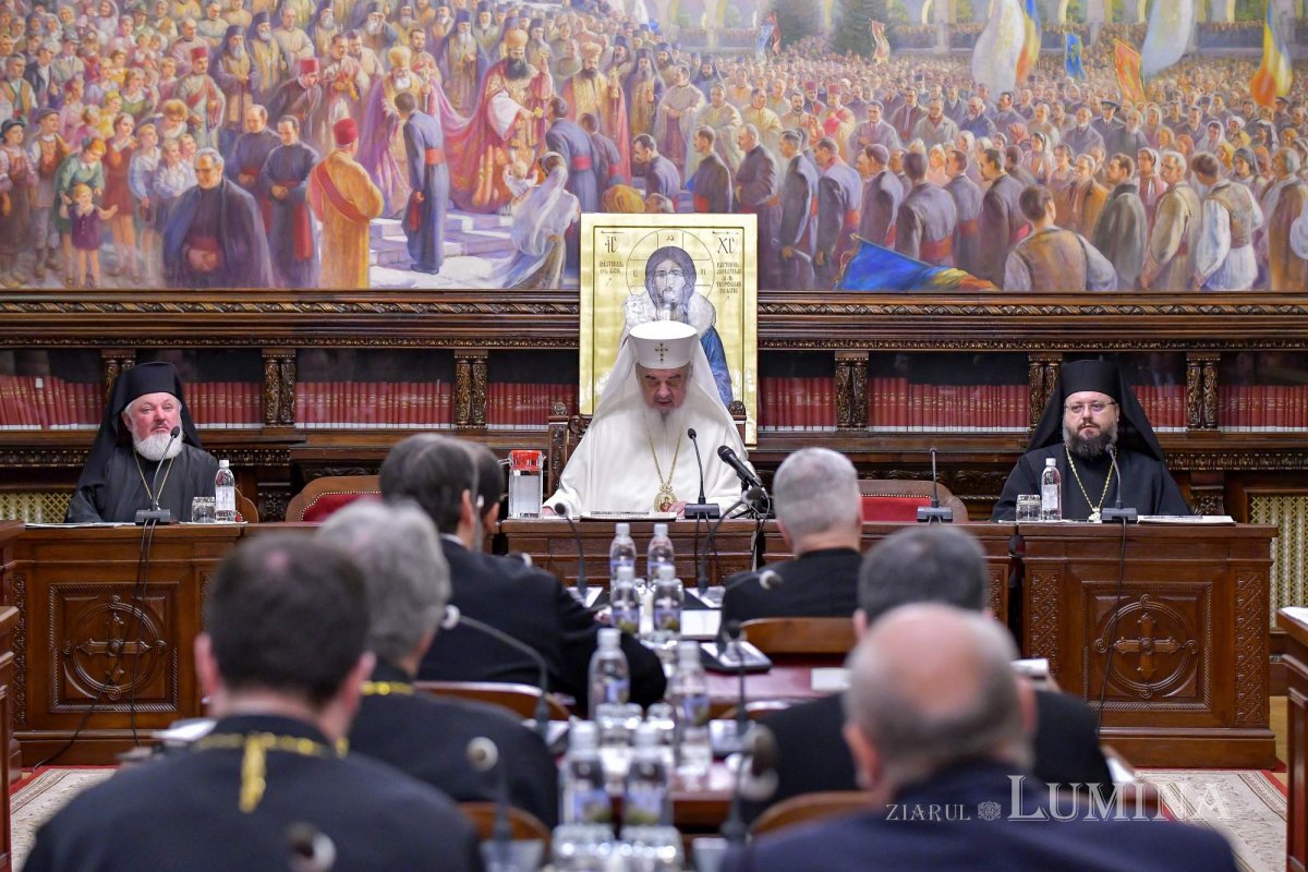 Ședința de lucru a Consiliului Național Bisericesc la Reședința Patriarhală 287105