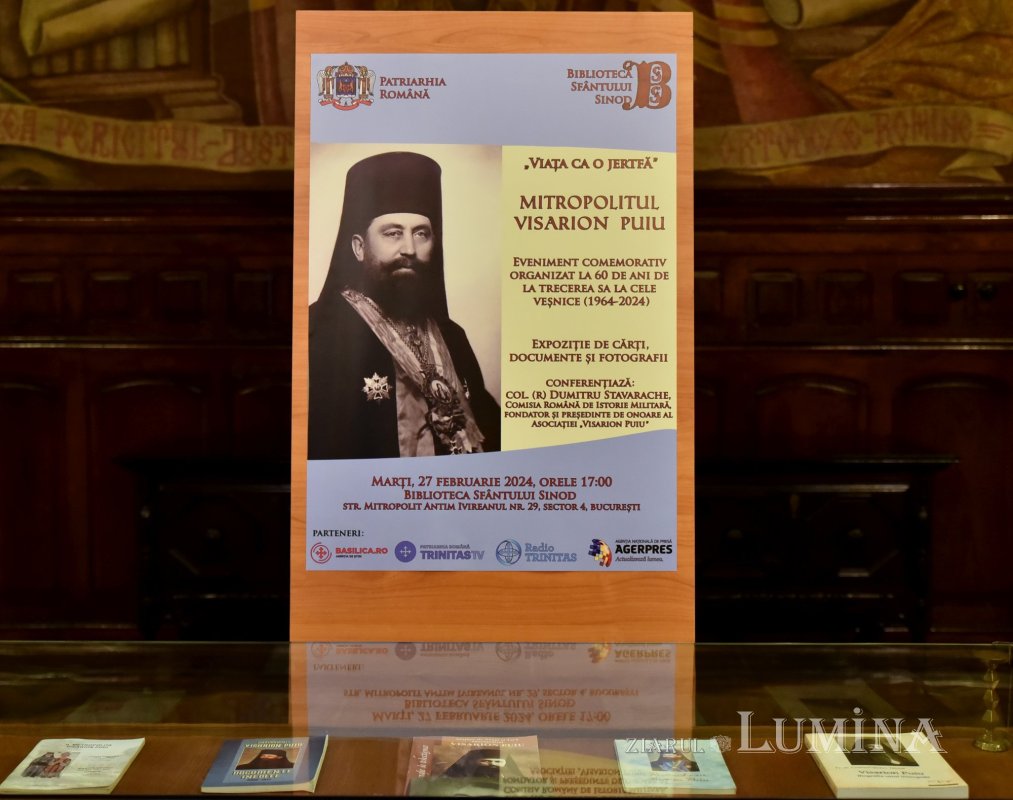 Comemorarea Mitropolitului Visarion Puiu la Mănăstirea Antim din Capitală 287196