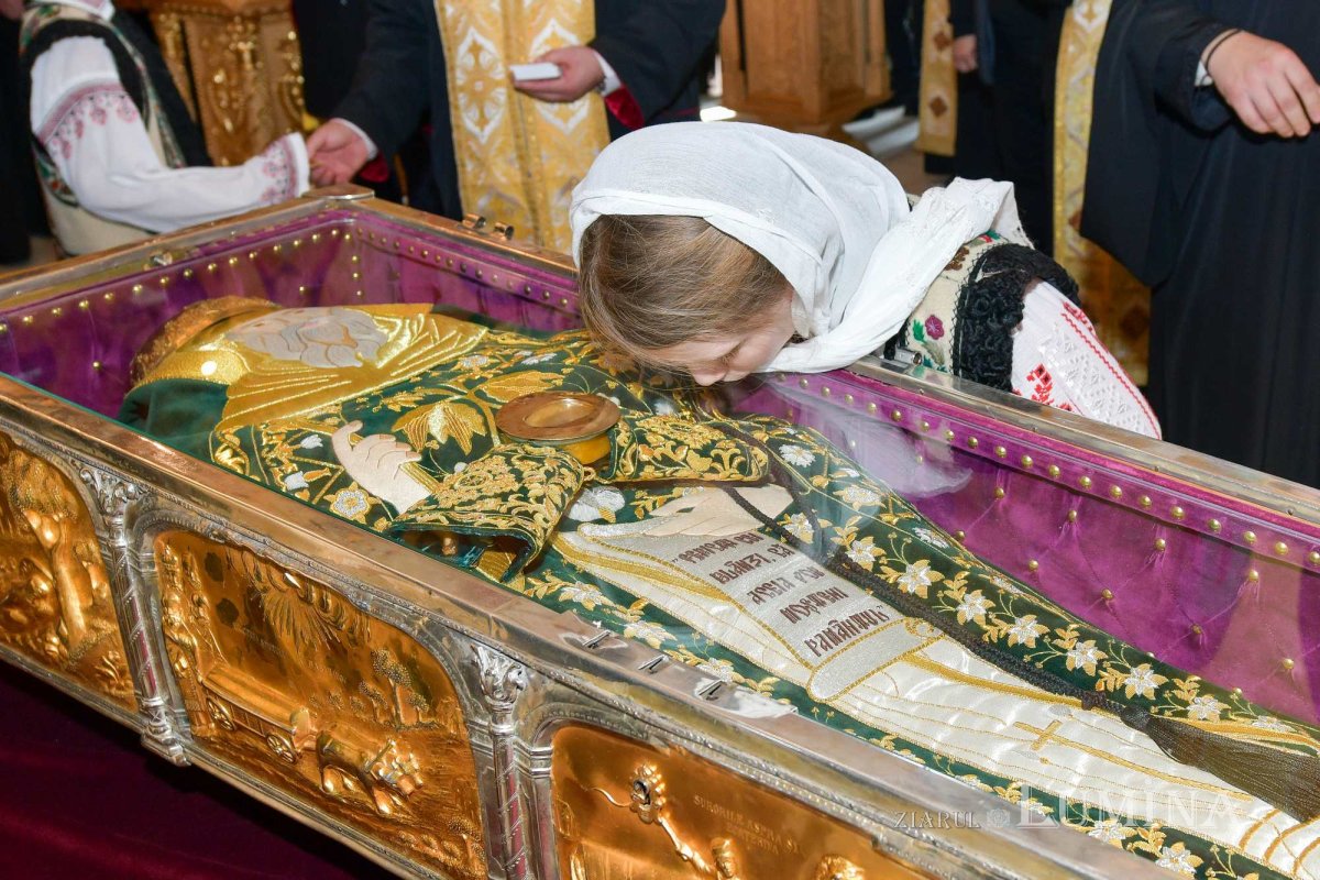 A început pelerinajul cu moaștele Sfântului Cuvios Dimitrie cel Nou 287674