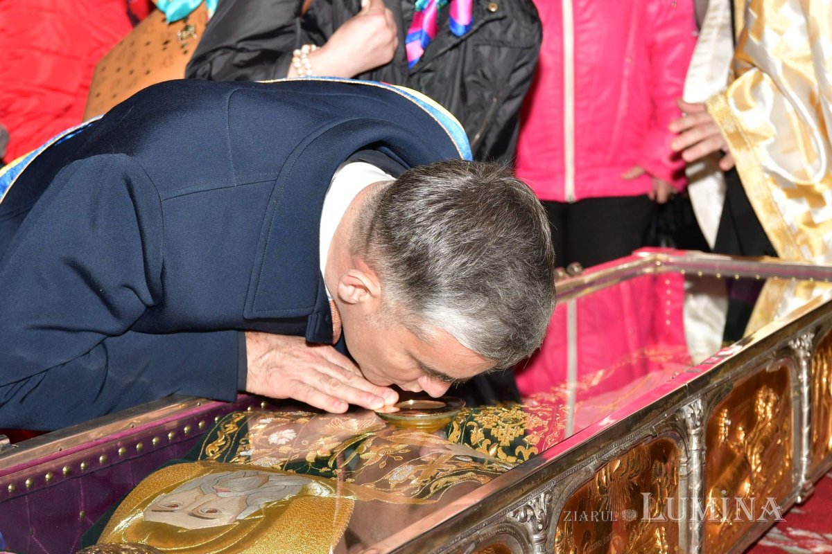 A început pelerinajul cu moaștele Sfântului Cuvios Dimitrie cel Nou 287682