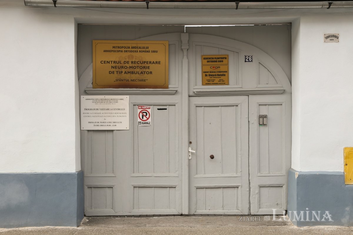Centrul „Sfântul Nectarie” din Sibiu, locul speranței în vindecare 289033