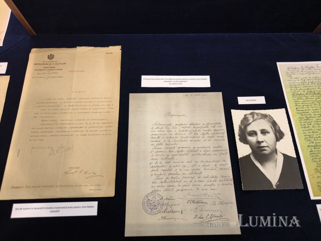 Vera Myller, prima femeie profesor universitar din România 289706