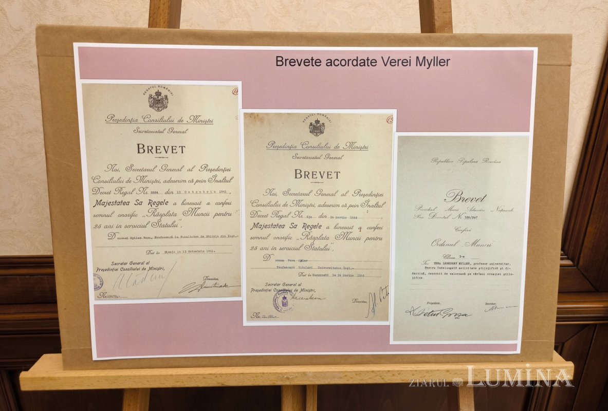 Vera Myller, prima femeie profesor universitar din România 289711