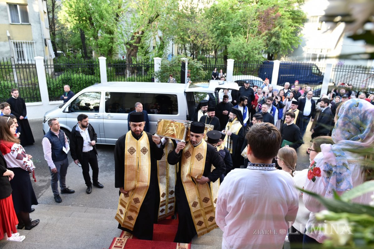 Moaștele Cuviosului Dimitrie cel Nou în lăcașuri din sectorul 2 291089