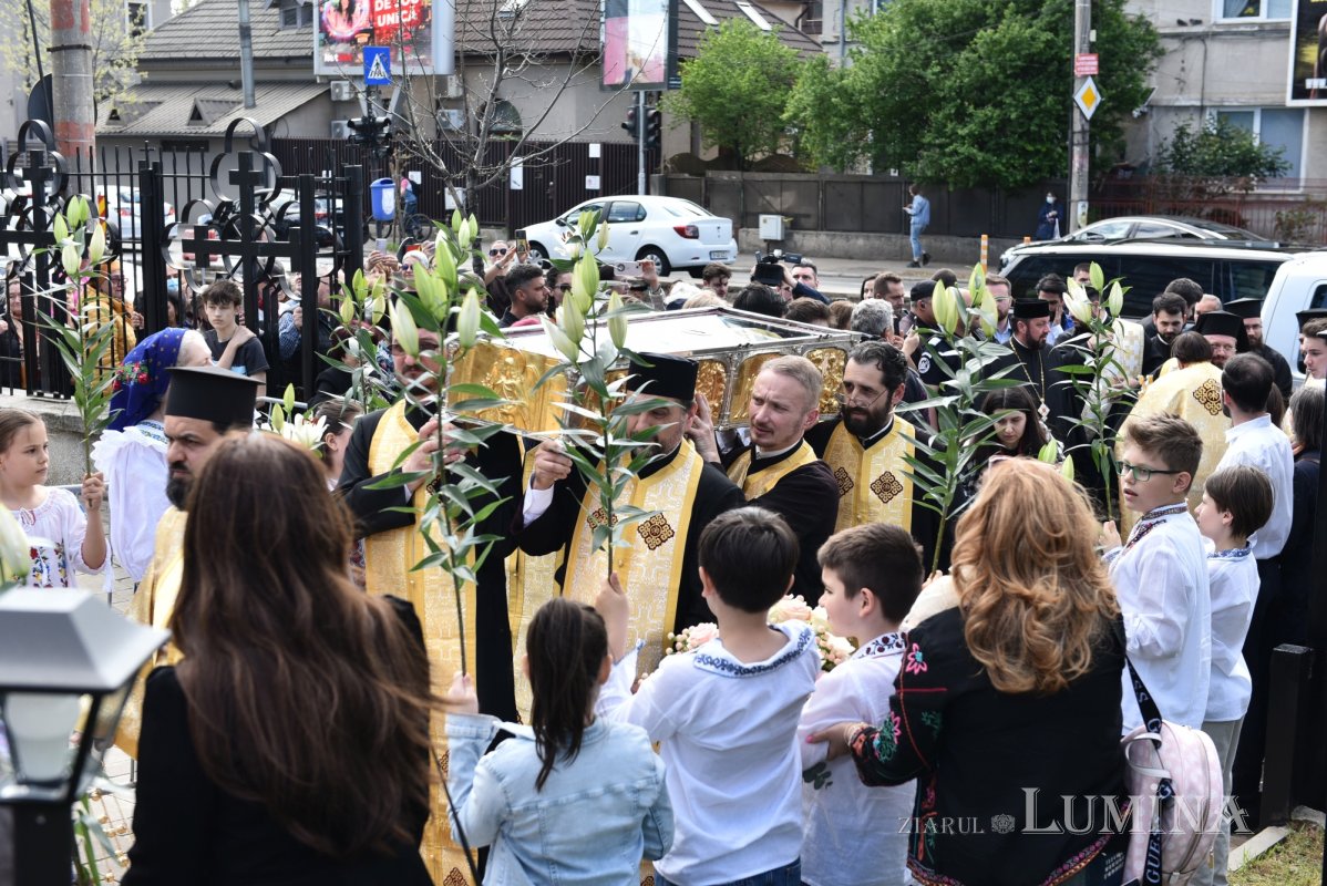 Moaștele Cuviosului Dimitrie cel Nou în lăcașuri din sectorul 2 291137