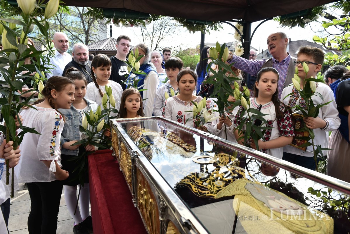 Moaștele Cuviosului Dimitrie cel Nou în lăcașuri din sectorul 2 291140