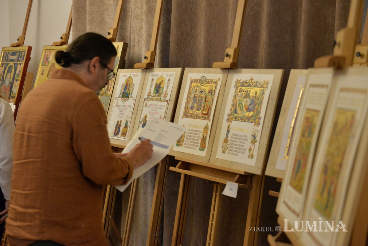 Au fost evaluate lucrările înscrise la concursul „Icoana ortodoxă - lumina credinței” 292245