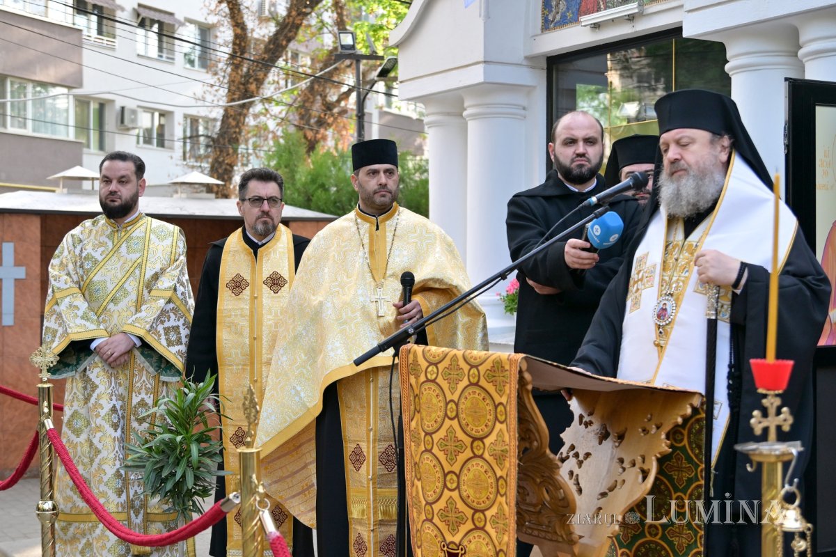 Sfântul Dimitrie cel Nou și-a încheiat călătoria în Arhiepiscopia Bucureștilor 292745