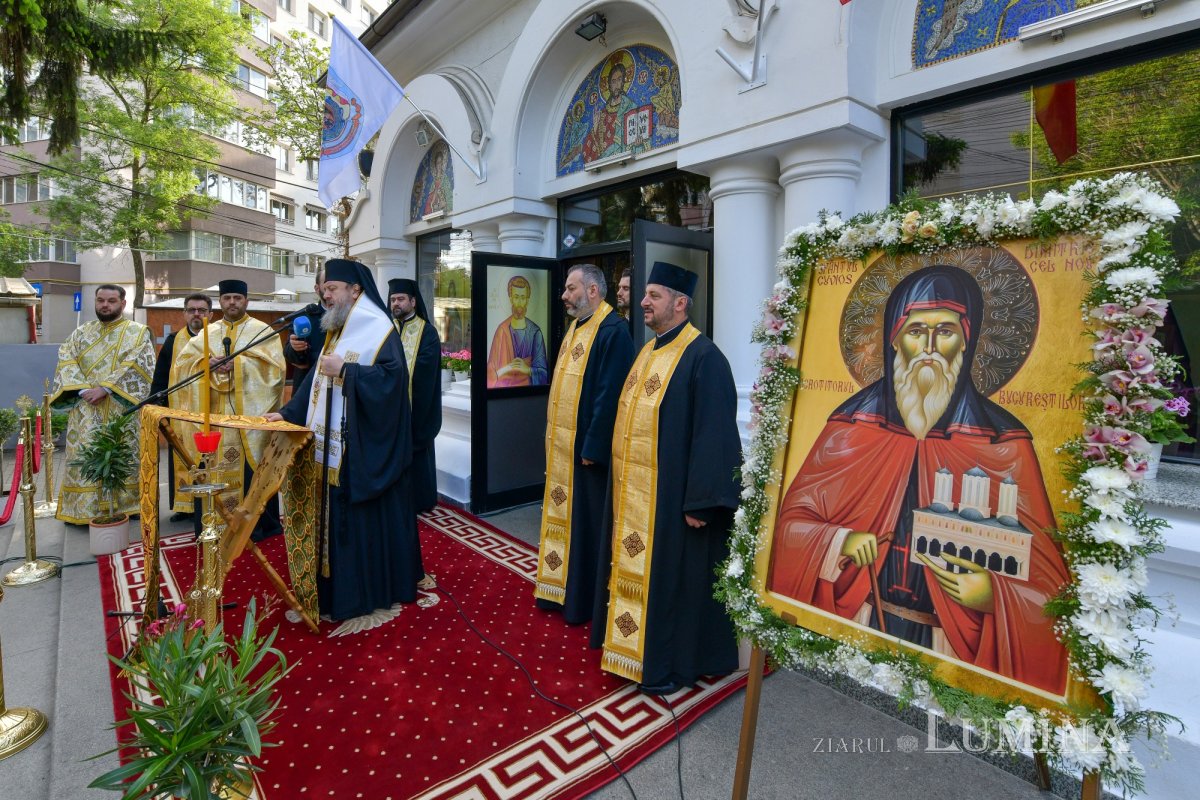 Sfântul Dimitrie cel Nou și-a încheiat călătoria în Arhiepiscopia Bucureștilor 292749