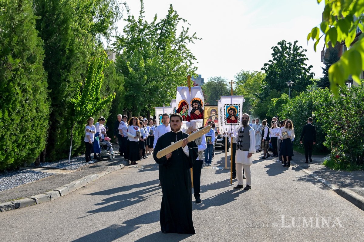 Sfântul Dimitrie cel Nou și-a încheiat călătoria în Arhiepiscopia Bucureștilor 292752