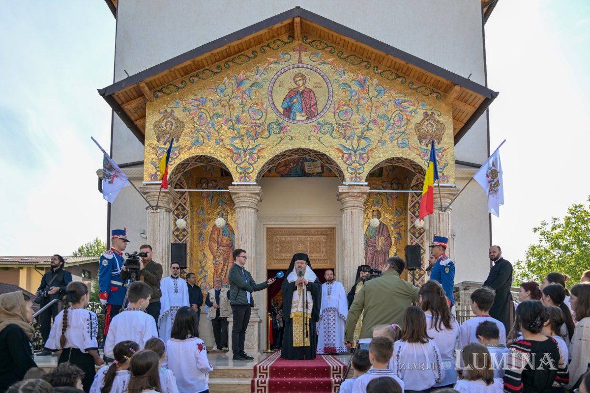 Sfântul Dimitrie cel Nou și-a încheiat călătoria în Arhiepiscopia Bucureștilor 292757