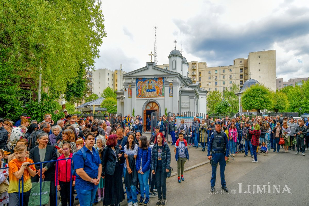 Sfântul Dimitrie cel Nou și-a încheiat călătoria în Arhiepiscopia Bucureștilor 292798