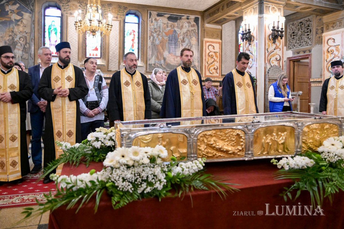 Sfântul Dimitrie cel Nou și-a încheiat călătoria în Arhiepiscopia Bucureștilor 292827