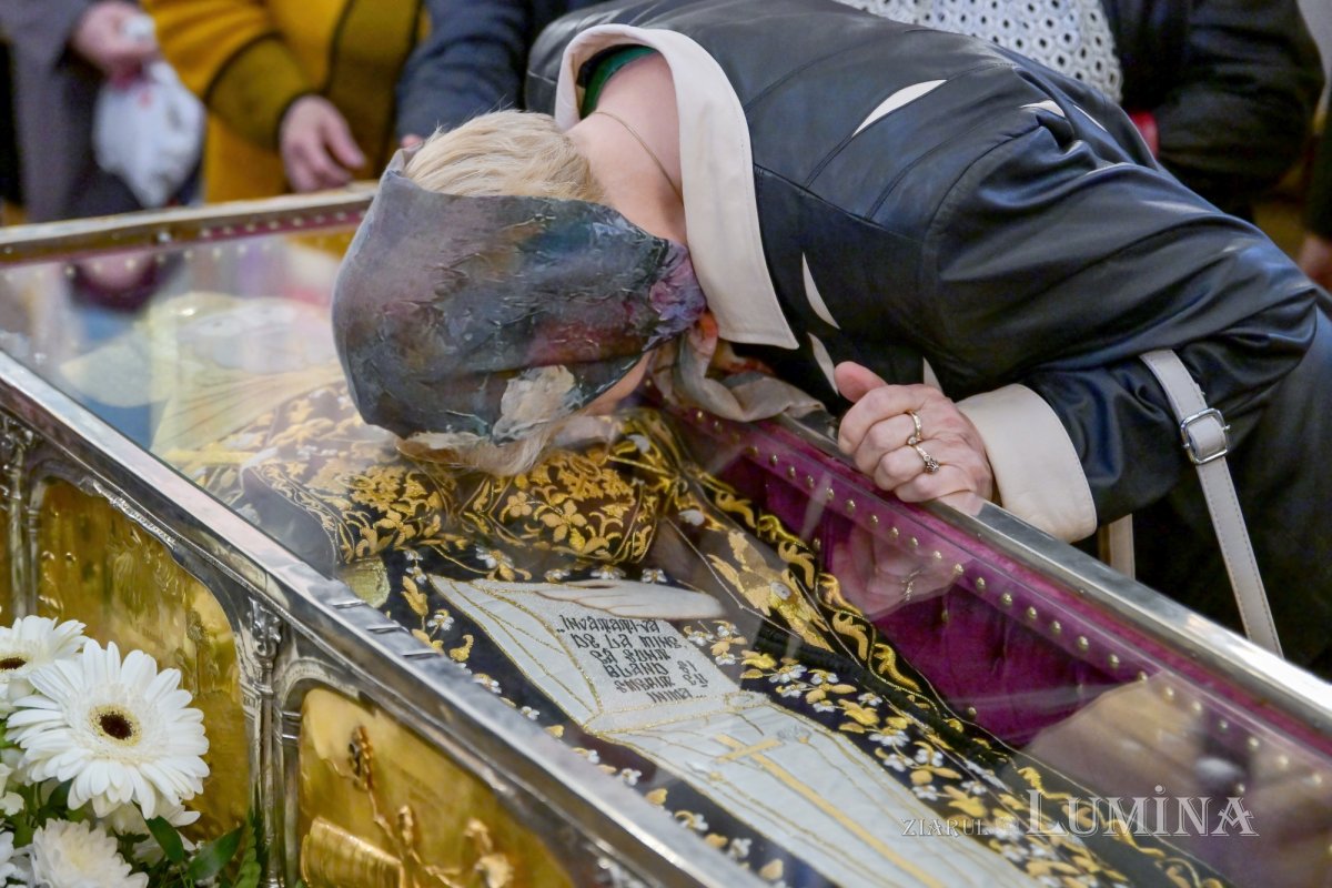 Sfântul Dimitrie cel Nou și-a încheiat călătoria în Arhiepiscopia Bucureștilor 292829