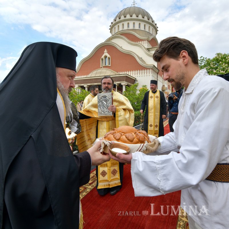 Sfântul Dimitrie cel Nou și-a încheiat călătoria în Arhiepiscopia Bucureștilor 292833