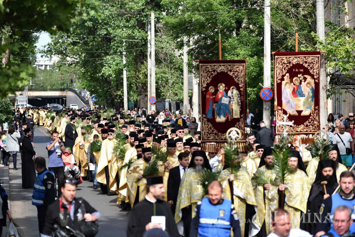 Pelerinajul tradițional de Florii în Capitală 293528