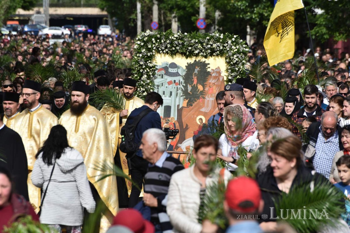 Pelerinajul tradițional de Florii în Capitală 293533