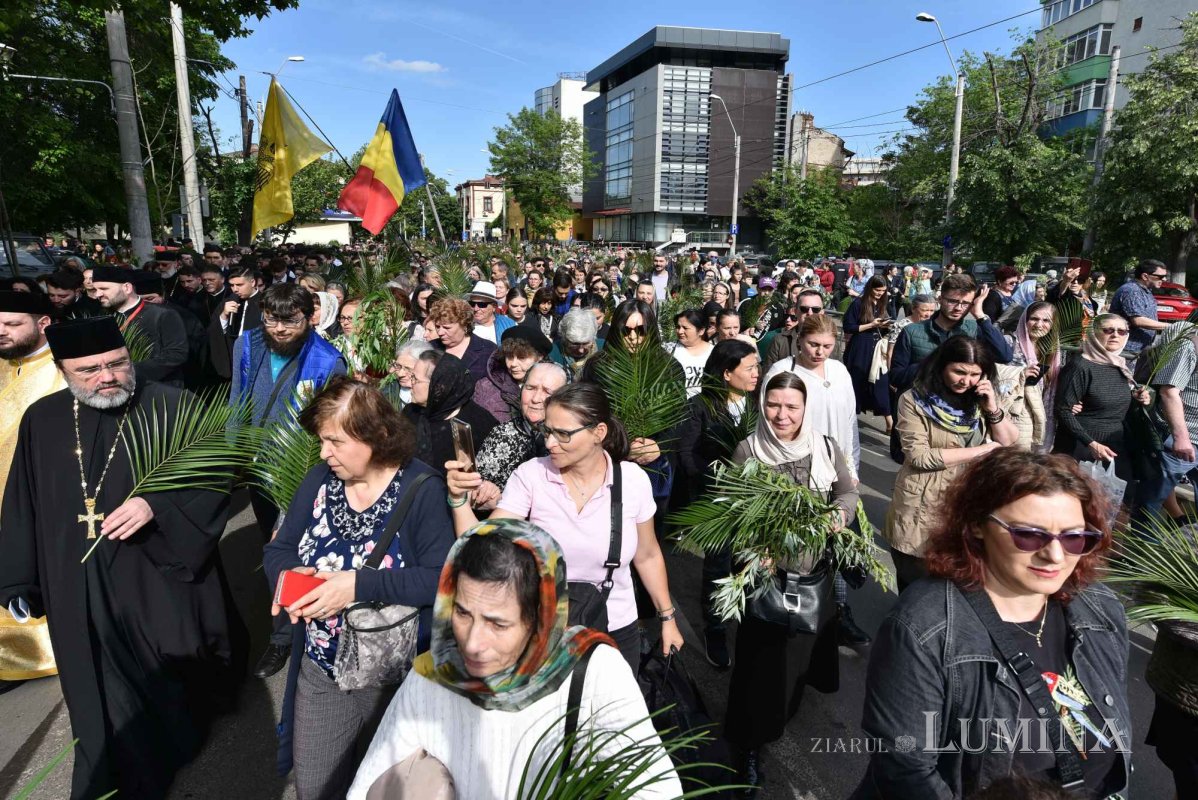 Pelerinajul tradițional de Florii în Capitală 293535