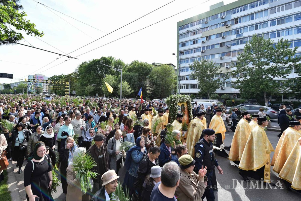 Pelerinajul tradițional de Florii în Capitală 293537