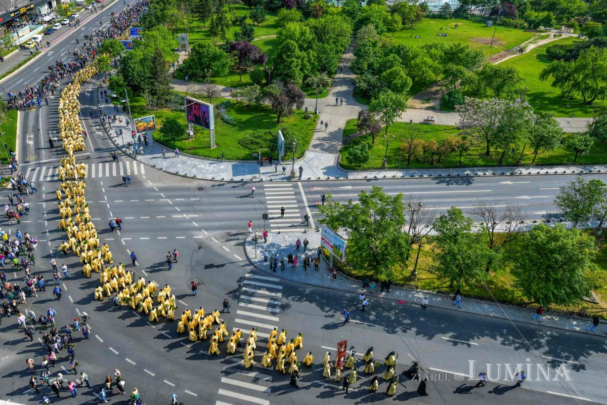 Pelerinajul tradițional de Florii în Capitală 293580