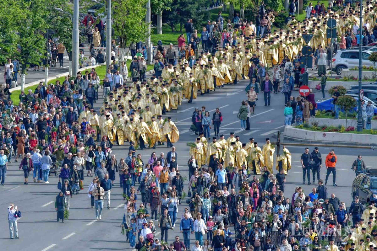 Pelerinajul tradițional de Florii în Capitală 293583