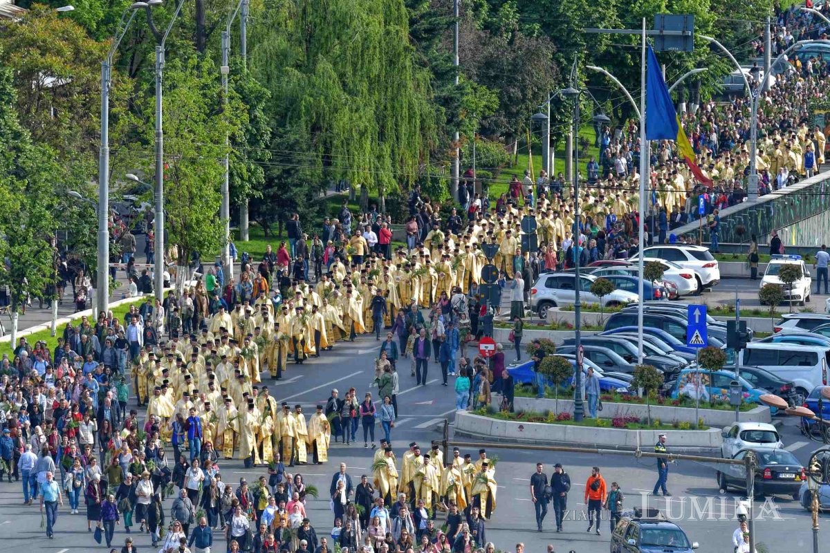 Pelerinajul tradițional de Florii în Capitală 293584