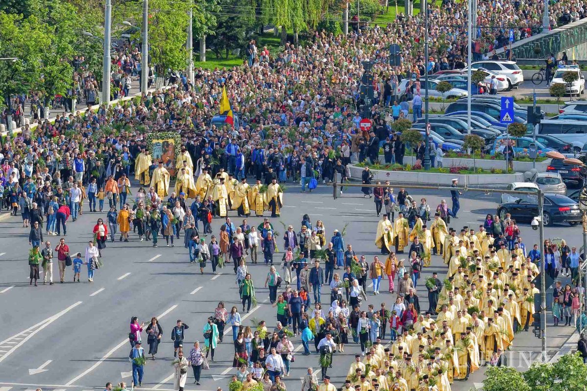 Pelerinajul tradițional de Florii în Capitală 293588