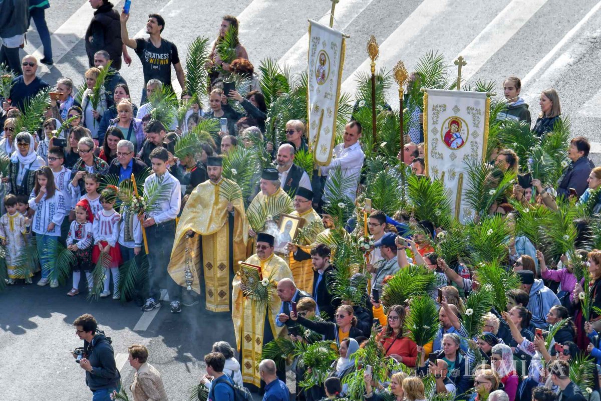 Pelerinajul tradițional de Florii în Capitală 293589