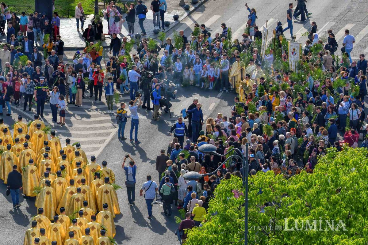 Pelerinajul tradițional de Florii în Capitală 293590