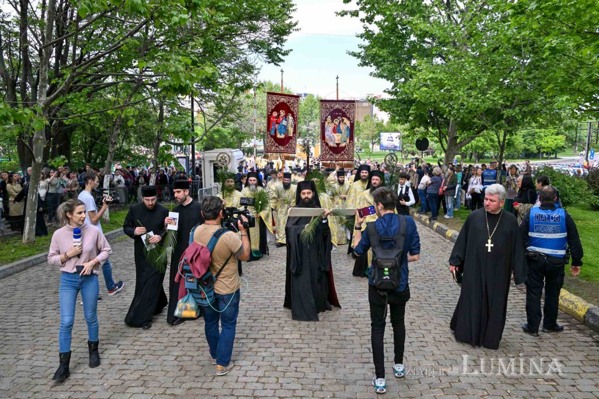 Pelerinajul tradițional de Florii în Capitală 293599