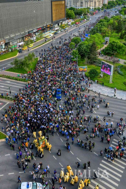 Pelerinajul tradițional de Florii în Capitală 293601