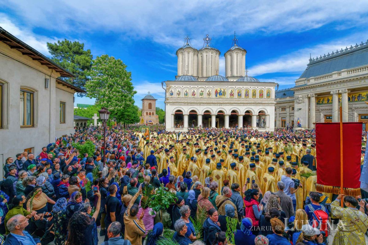 Pelerinajul tradițional de Florii în Capitală 293602
