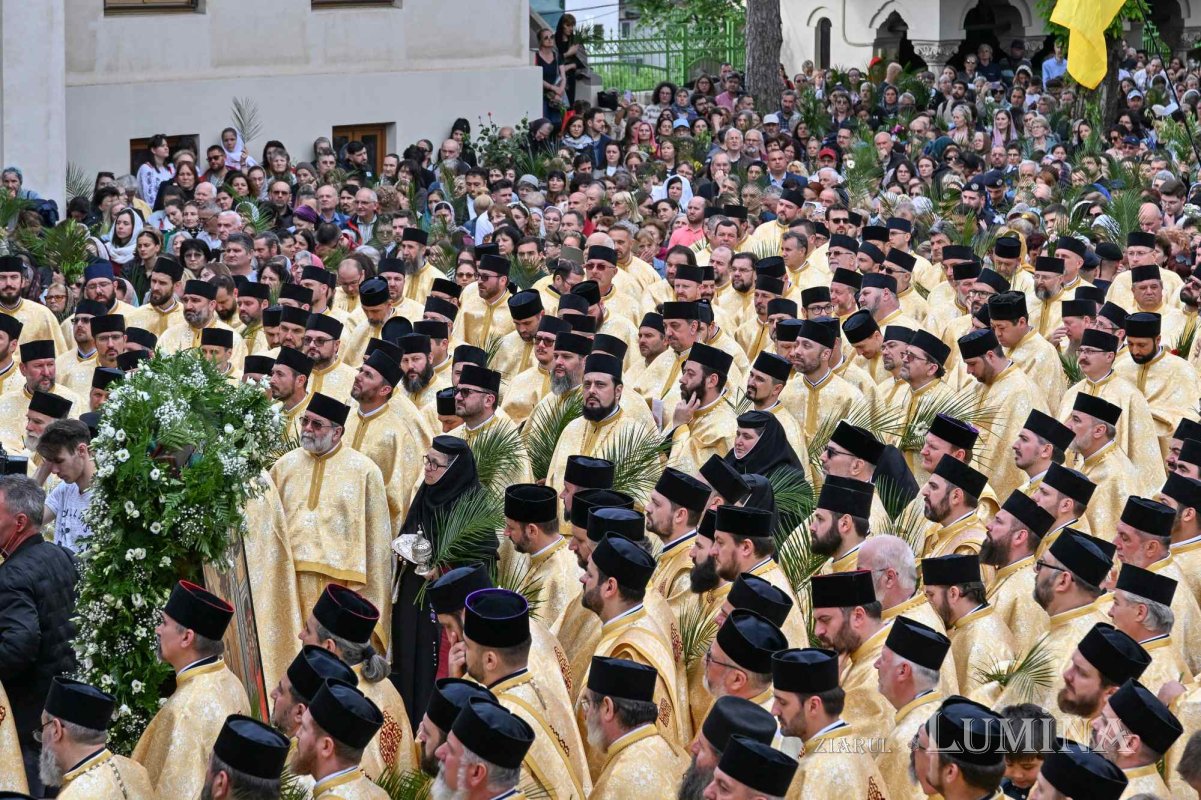 Pelerinajul tradițional de Florii în Capitală 293625