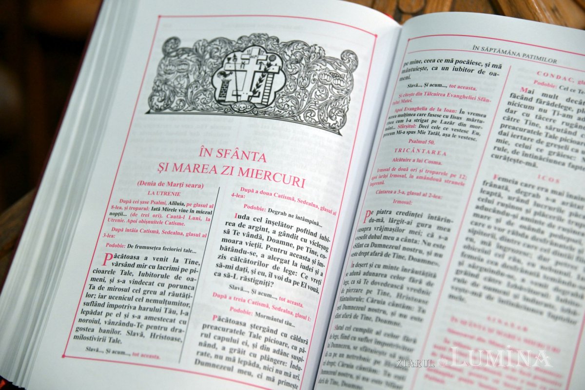 Denia din Sfânta și Marea Miercuri la Catedrala Patriarhală 294012