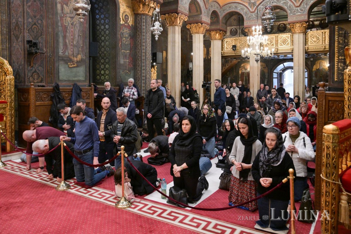 Denia din Sfânta și Marea Miercuri la Catedrala Patriarhală 294027