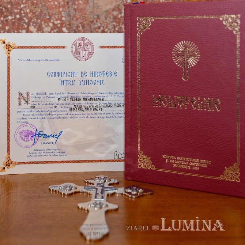 Hirotesii de noi duhovnici la Paraclisul istoric al Reședinței Patriarhale 294042