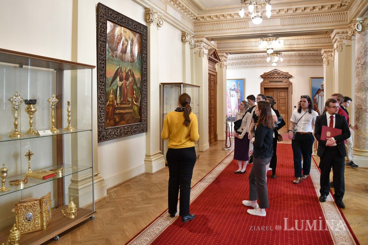 Oaspeți din SUA la Palatul Patriarhiei 296169