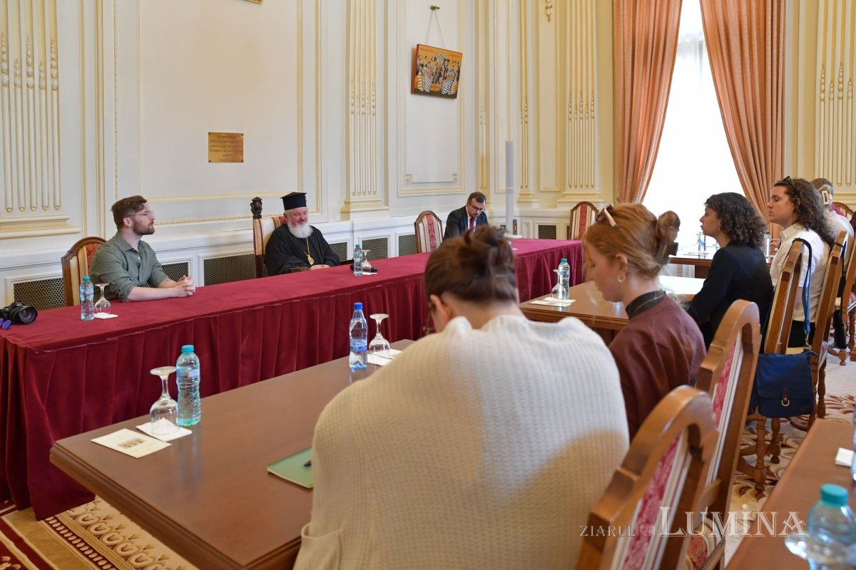 Oaspeți din SUA la Palatul Patriarhiei 296171