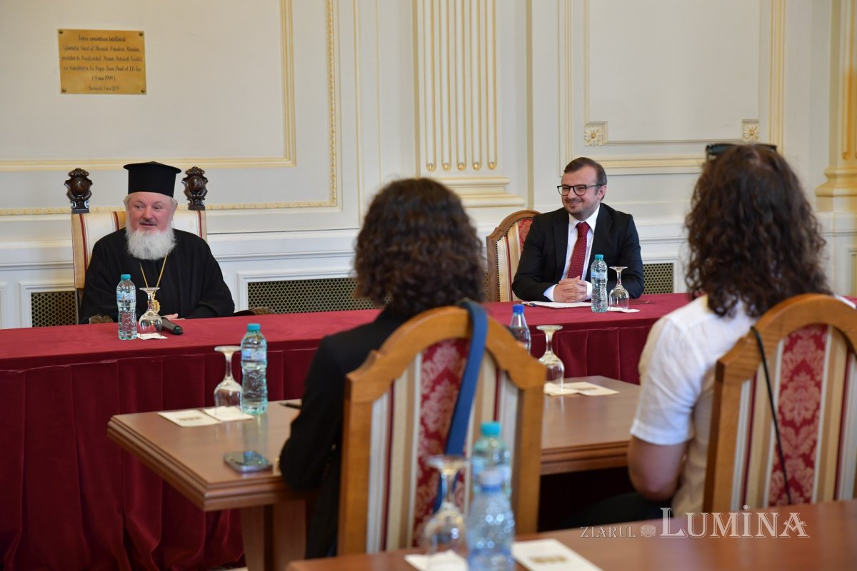 Oaspeți din SUA la Palatul Patriarhiei 296175