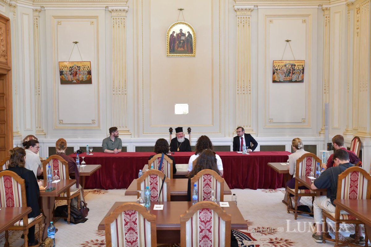 Oaspeți din SUA la Palatul Patriarhiei 296176