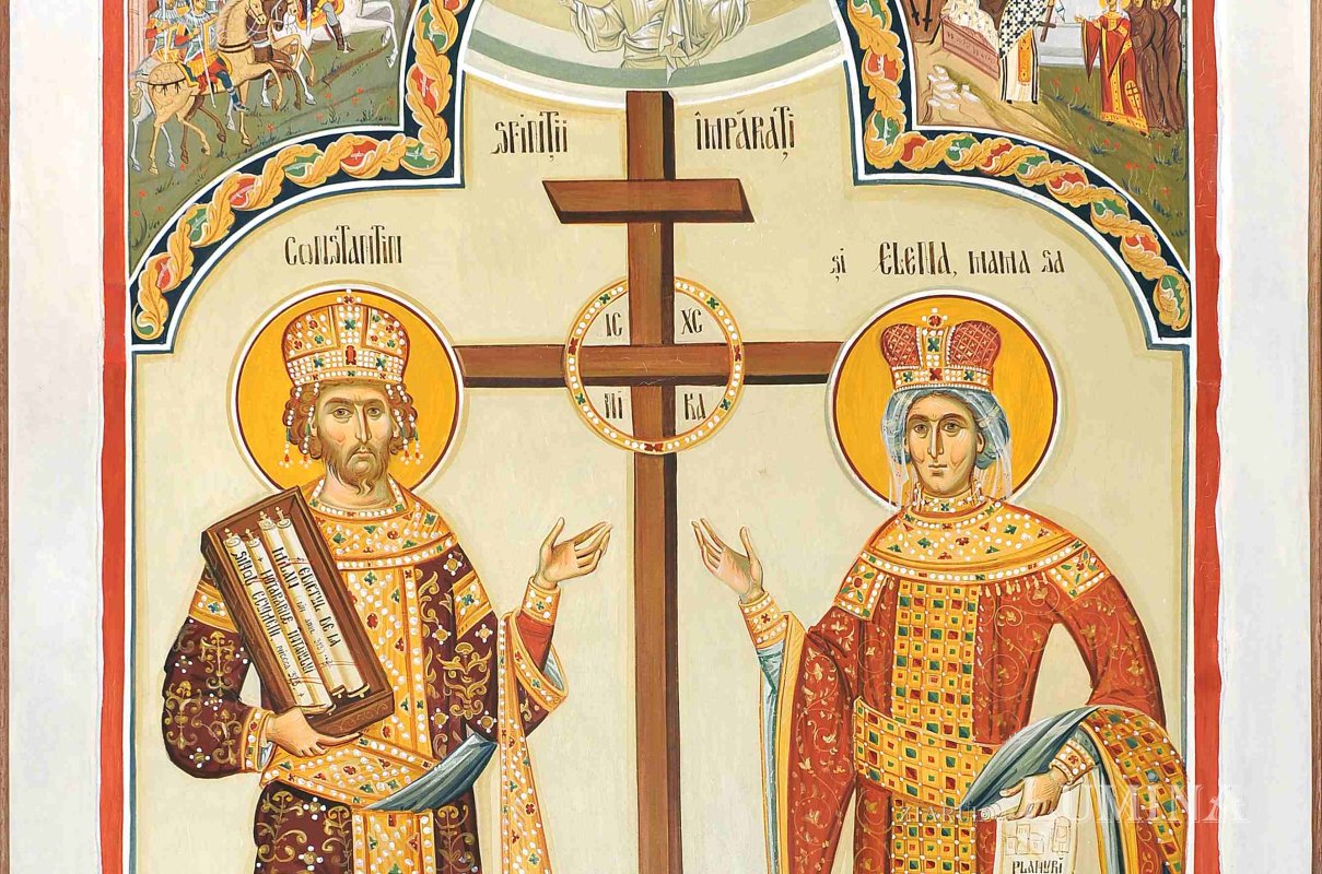 Constantin I, împăratul Romei, lucrare întocmai cu Apostolii 296199