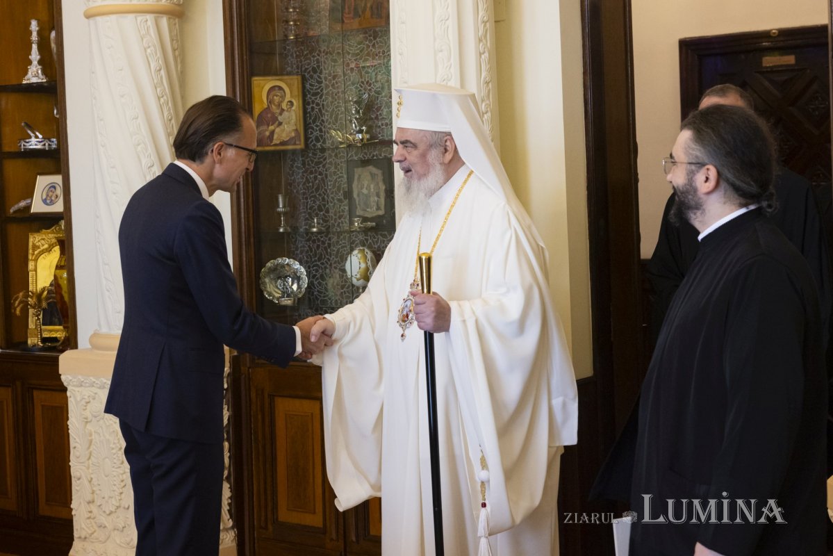 Ambasadorul Germaniei în vizită la Patriarhia Română 297519